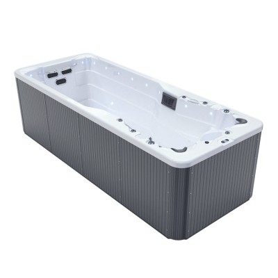 Wholesale 5800mm endless outdoor massage hot tubs and swimming pool spa