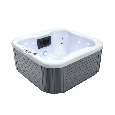 Modern 110V massage outdoor whirlpool hot tub spa with 3kw heater